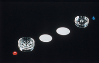 AABG03700 Millipore帶薄墊MCE重量分析濾膜,0.8μm,37mm,黑色,網(wǎng)格
